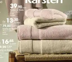 Zaffari Toalha de Rosto oferta