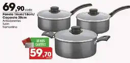 Zaffari Panela 16cm/18cm/ Caçarola 20cm oferta