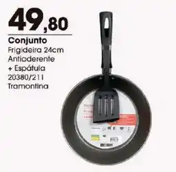Zaffari Conjunto frigideira 24cm antiaderente + espátula oferta
