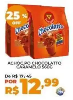 Pinheiro Supermercado Achoc.po chocolatto caramelo oferta