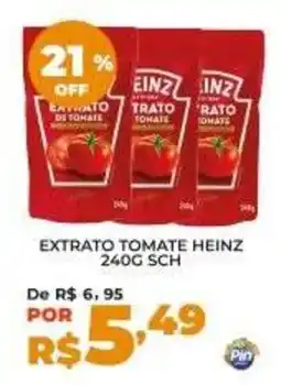Pinheiro Supermercado extrato tomate heinz oferta