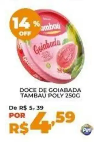 Doce de goiabada tambau poly