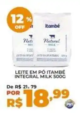 Pinheiro Supermercado Leite em pó itambé integral milk oferta
