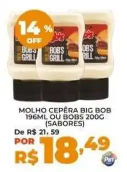 Pinheiro Supermercado molho cepêra big bob oferta