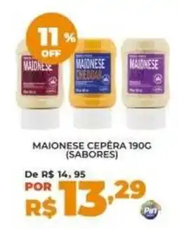 Pinheiro Supermercado Maionese cepéra (sabores) oferta