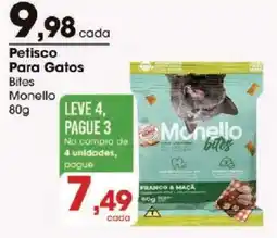 Zaffari Petisco para gatos bites monello oferta