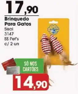 Zaffari Brinquedo para gatos oferta