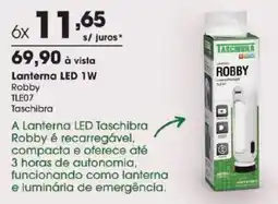 Zaffari Lanterna led 1w robbly oferta