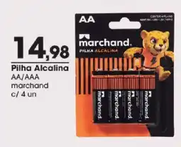 Zaffari Pilha Alcalina AA/AAA marchand oferta