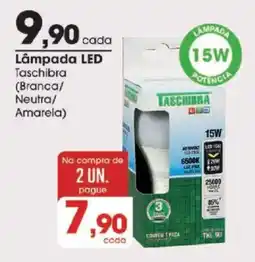 Zaffari Lâmpada led taschibra oferta