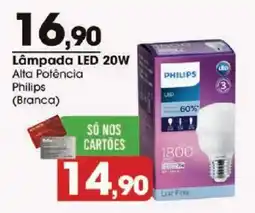 Zaffari Lâmpada led 20w alta potência philips (branca) oferta