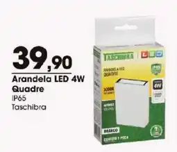 Zaffari Arandela led 4w quadre oferta
