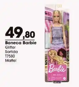 Zaffari Boneca barbie glitter sortida oferta