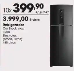 Zaffari Refrigerador cor black inox oferta
