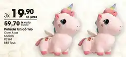 Zaffari Pelúcia unicórnio com asas oferta