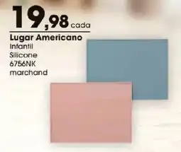 Zaffari Lugar Americano Infantil Silicone oferta