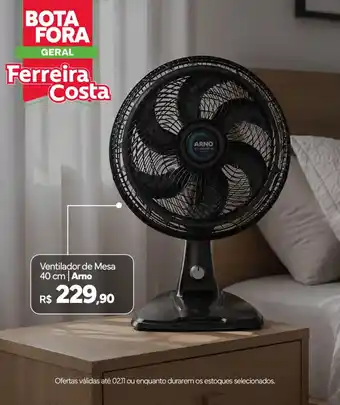 Ventilador de Mesa Arno