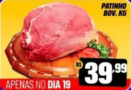 Miranda Supermercados Patinho bov. kg oferta