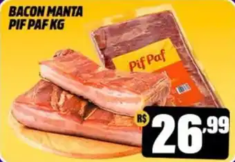 Bacon manta pif paf kg