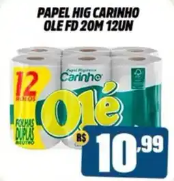 Miranda Supermercados Papel hig carinho ole fd 20m 12un oferta