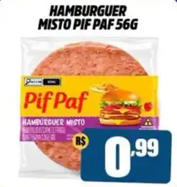 Miranda Supermercados Hambúrguer misto pif paf oferta