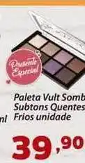 Paleta Vult Sombras Subtons Quentes Ou Frios Unidade