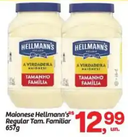 Fort Atacadista Maionese hellmann's regular tam. familiar oferta