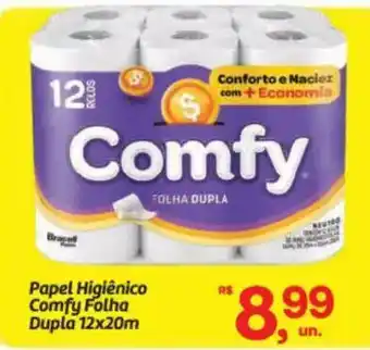Papel Higiênico Comfy Folha Dupla