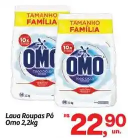 Fort Atacadista Lava Roupas Pó Omo oferta