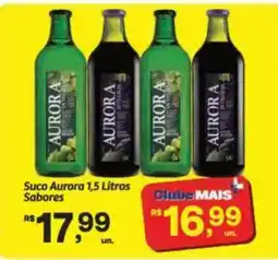 Fort Atacadista Suco aurora 1,5 litros sabores oferta