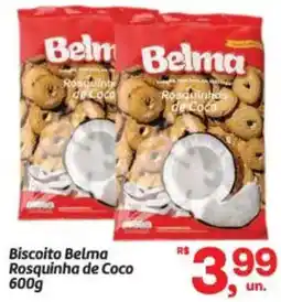 Fort Atacadista Biscoito Belma Rosquinha de Coco oferta