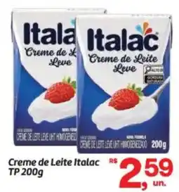 Fort Atacadista Creme de Leite Italac oferta