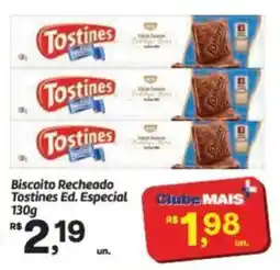 Fort Atacadista Biscoito recheado tostines ed. especial oferta