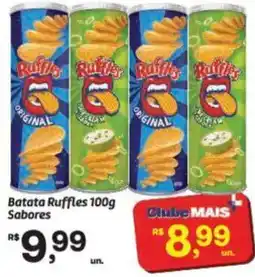 Fort Atacadista Batata Ruffles 100g Sabores oferta
