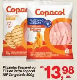 Fort Atacadista Filezinho Sassami ou Filé de Peito Copacol oferta