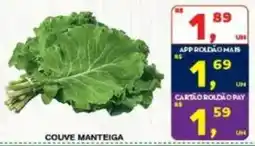 Roldão couve manteiga oferta