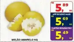 Roldão melão amarelo kg oferta