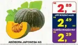 Roldão Abóbora japonesa kg oferta