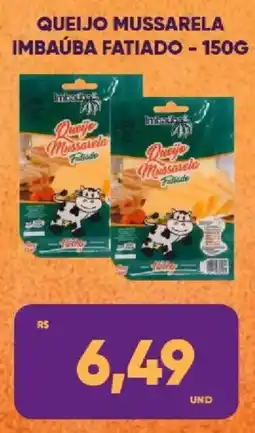 Tatico Queijo mussarela imbaúba fatiado oferta