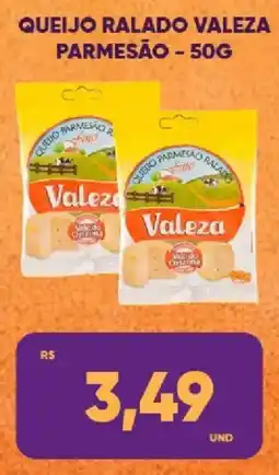 Tatico Queijo ralado valeza parmesão oferta