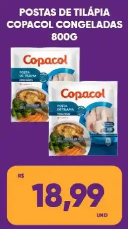 Tatico Postas de tilápia copacol congeladas oferta