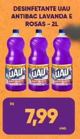 Tatico Desinfetante uau antibac lavanda e rosas oferta