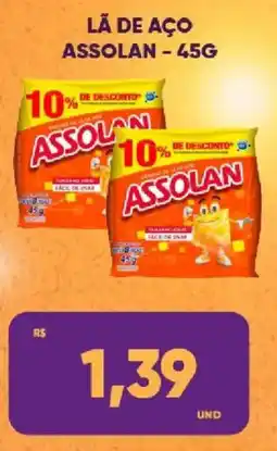 Tatico Lã de aço assolan oferta