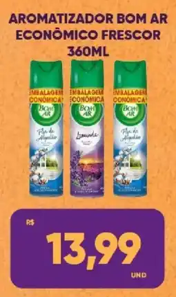 Tatico Aromatizador bom ar econômico frescor oferta