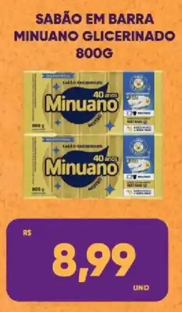 Tatico Sabão em barra minuano glicerinado oferta