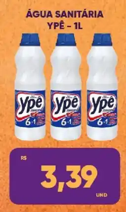 Tatico Água sanitária ypê oferta