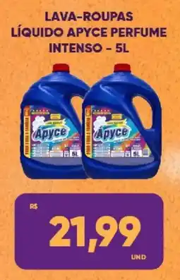 Tatico Lava-roupas líquido apyce perfume intenso oferta