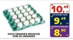 Roldão ovos grandes brancos oferta