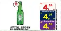 Roldão Cerveja heineken long neck oferta