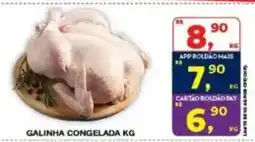 Roldão Galinha congelada kg oferta